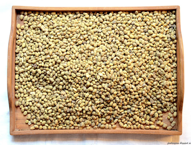 Svenskodlade sojabönor