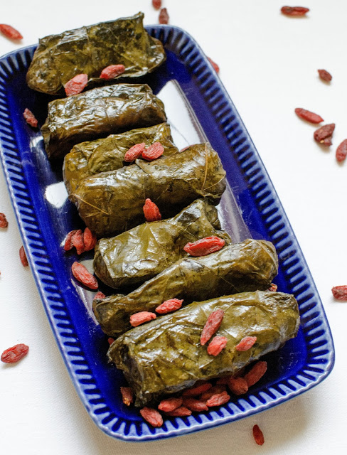 Vinbladsdolmar vegetariska