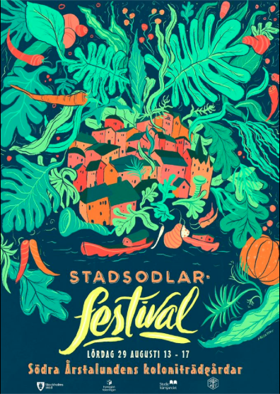 Stadsodlarfestivalen 29/8 2015