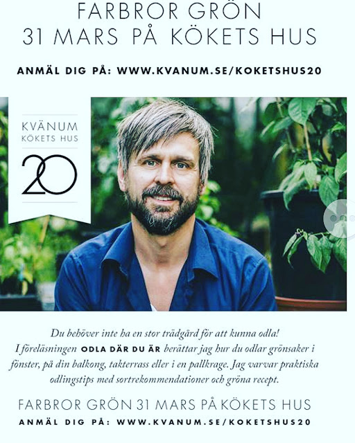 Odla där du är i kvänum den 31 mars