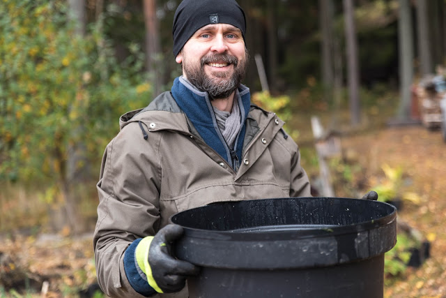 Nässelvatten på hösten