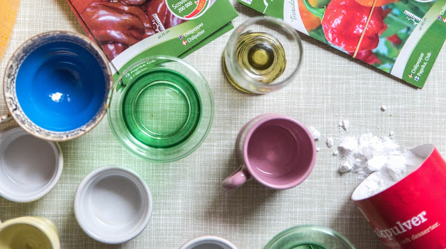 Nu sår vi våra första chili