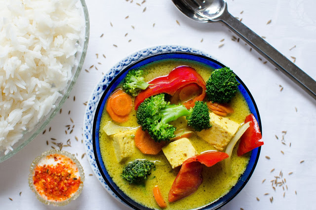 Tofugryta curry masala