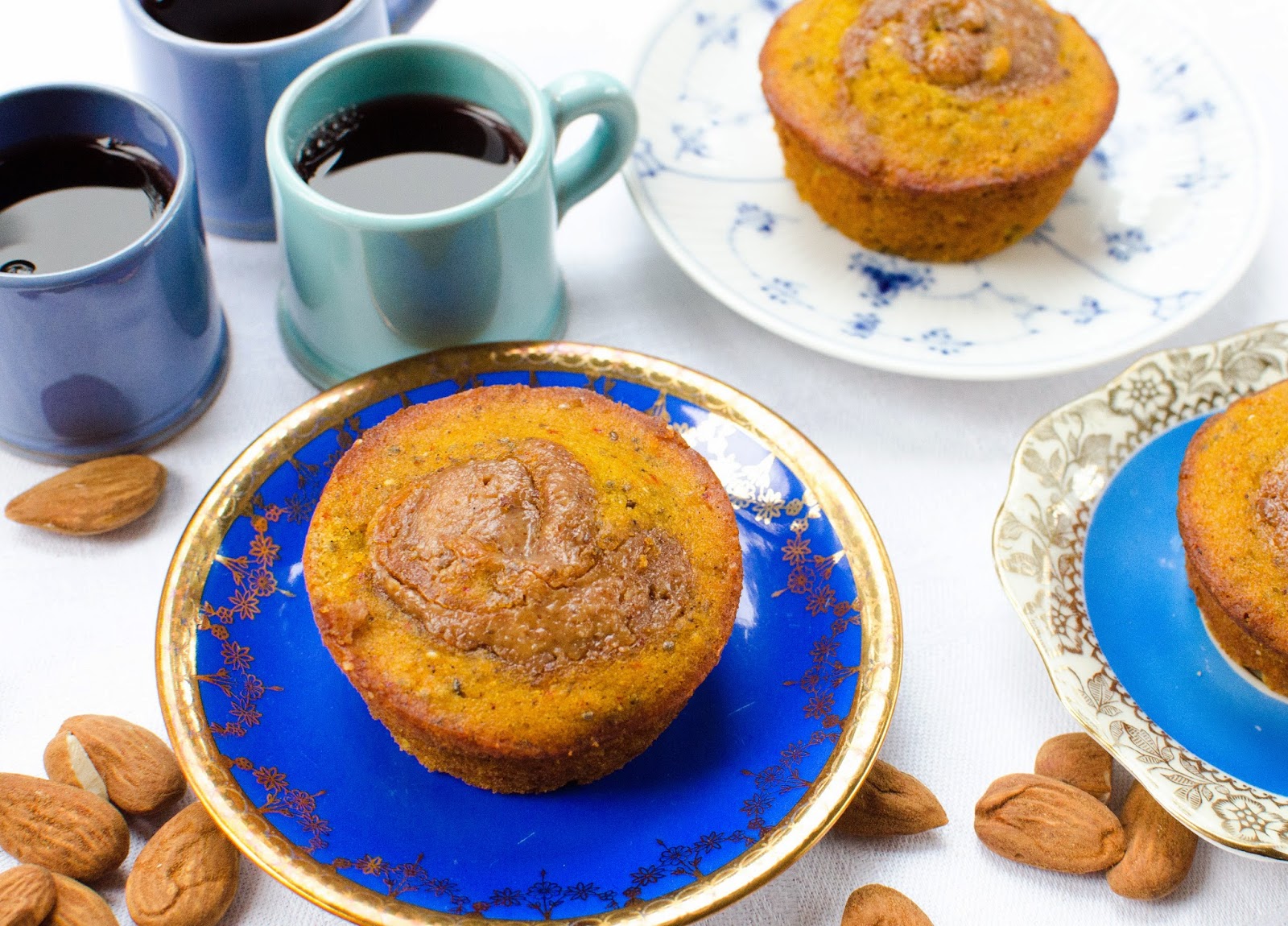 Saffransmuffins utan gluten