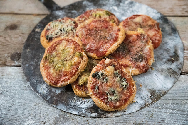 Glutenfria minipizzor