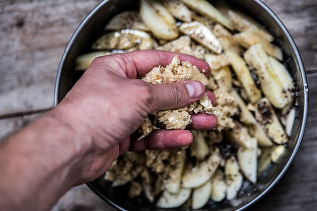 Äppelpaj med kardemumma