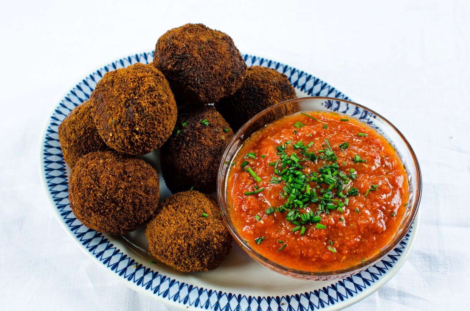 Arancini – friterade risbollar med pecorino
