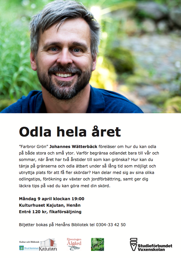 Farbror Grön på Orust måndagen den 9 april