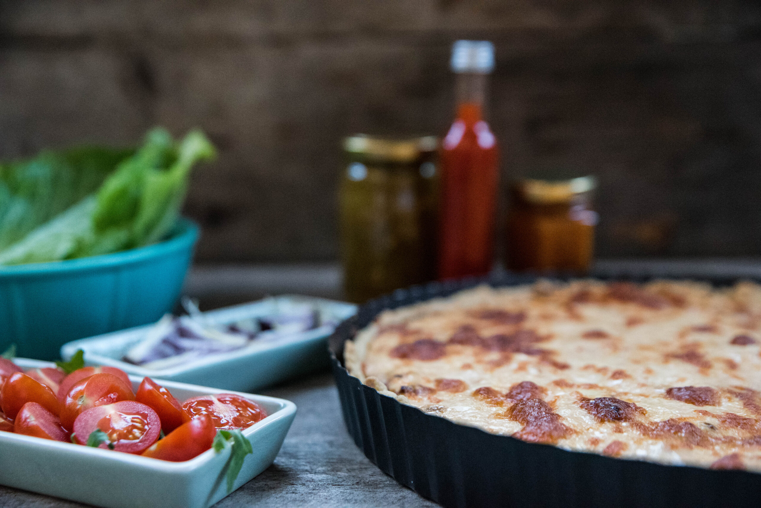 Klassisk tacopaj med vegofärs