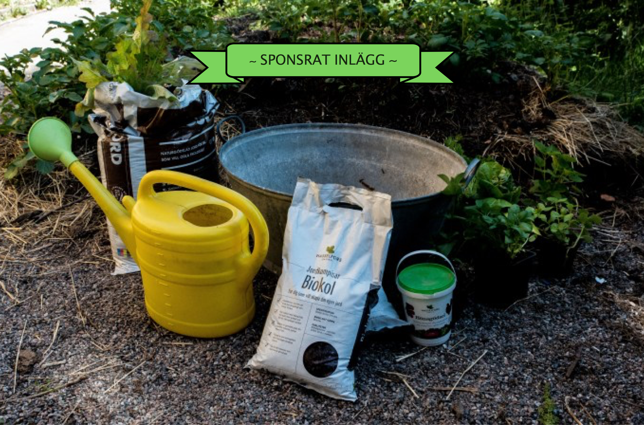 Så skapar vi en hållbar jord med biokol