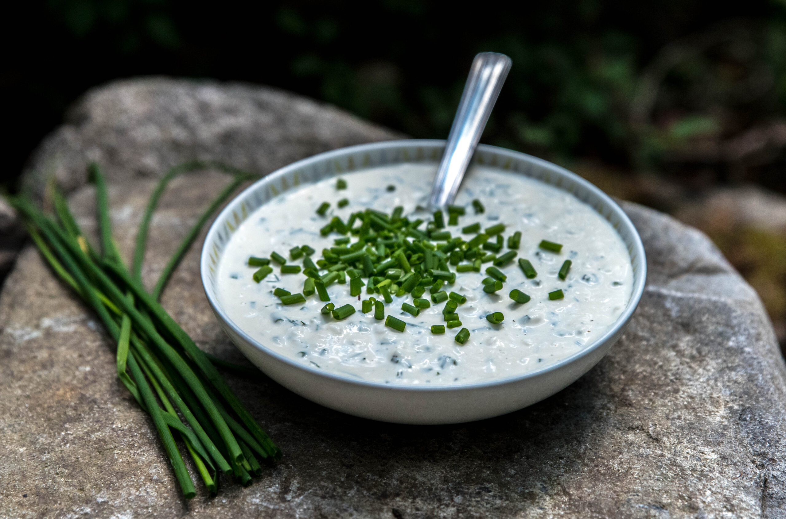 Kesoröra med gräslök