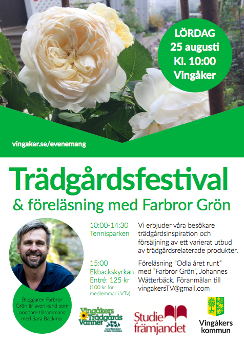 Farbror Grön i Vingåker lördag den 25 augusti