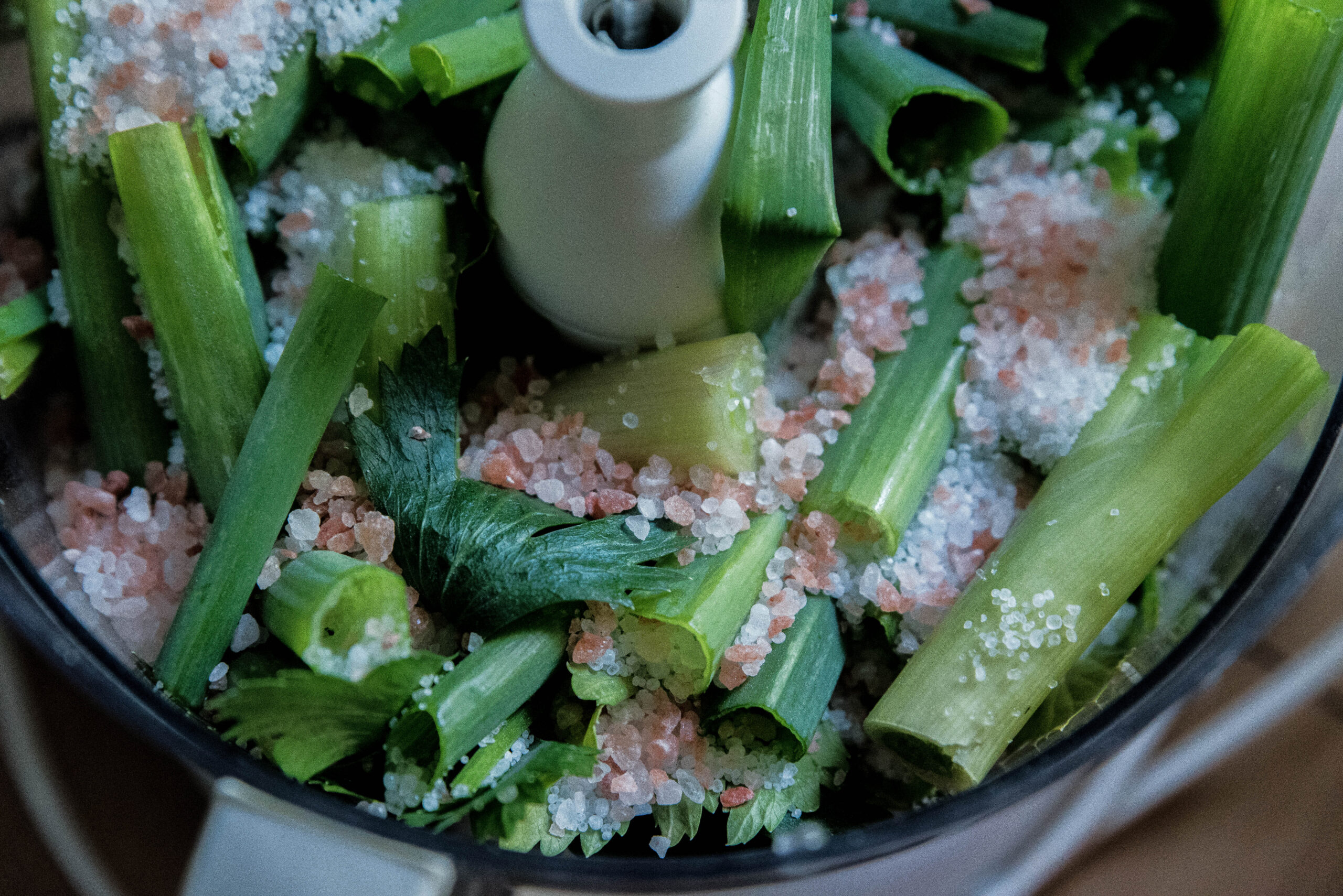 Årets produktion av örtsalt