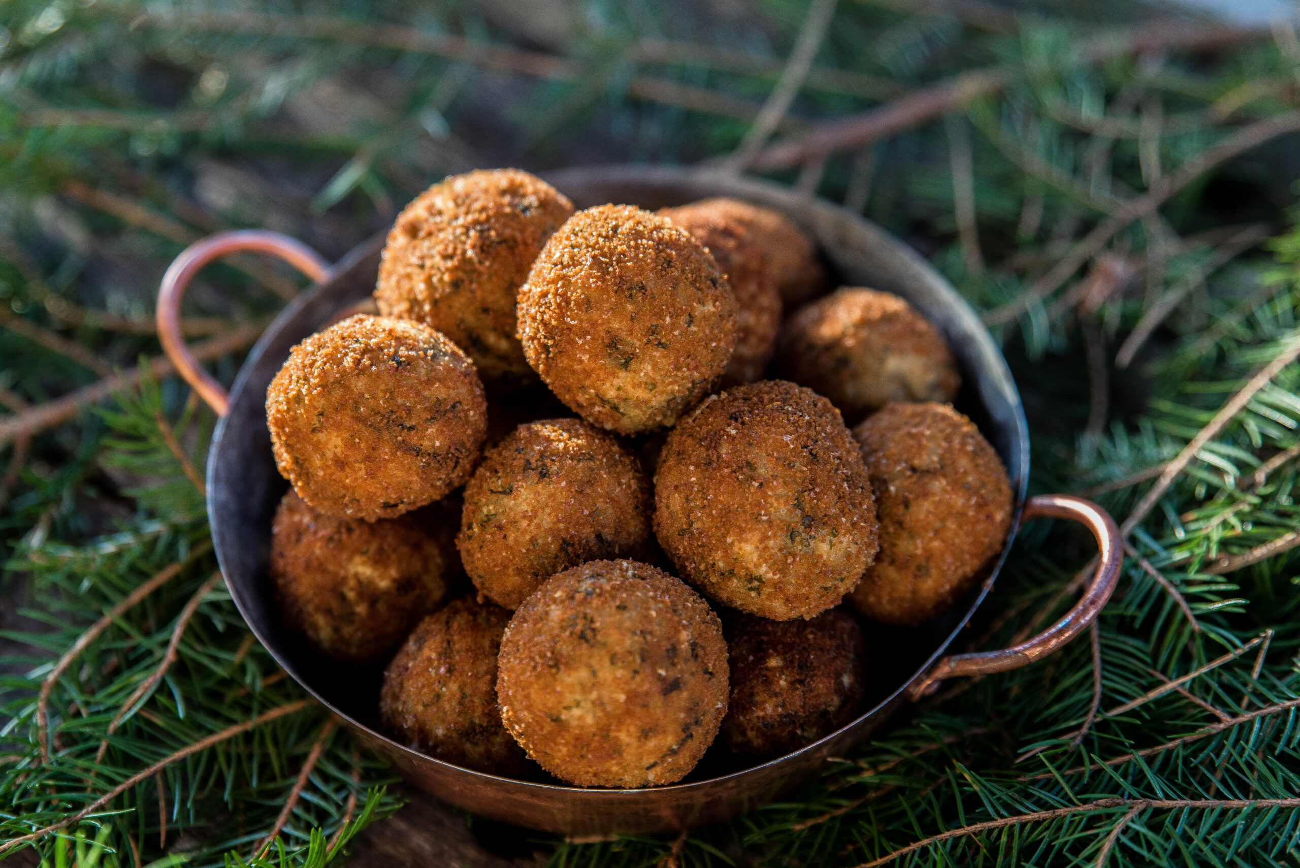 Arancini – friterade risbollar med parmesan