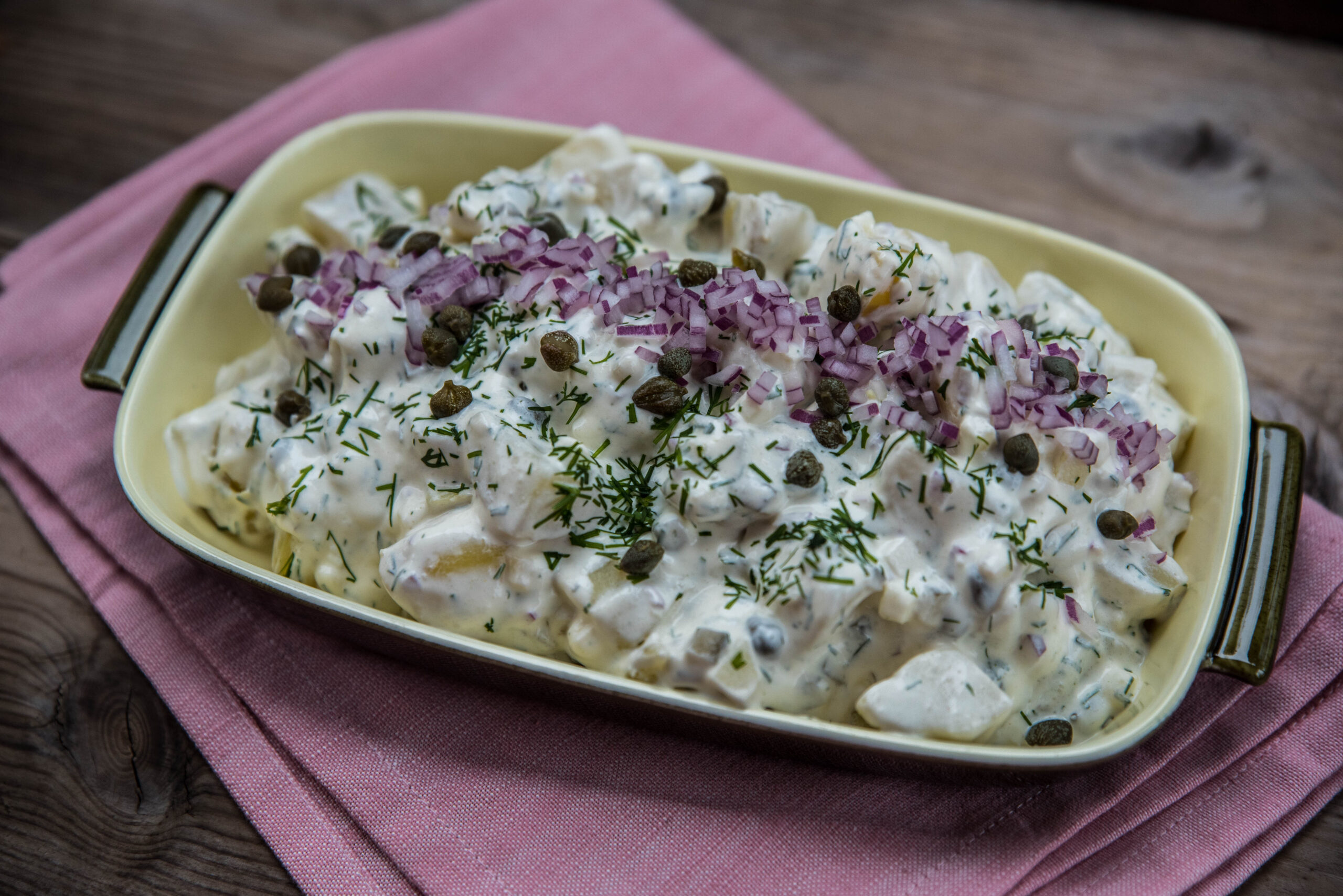 Enkel och god potatissallad