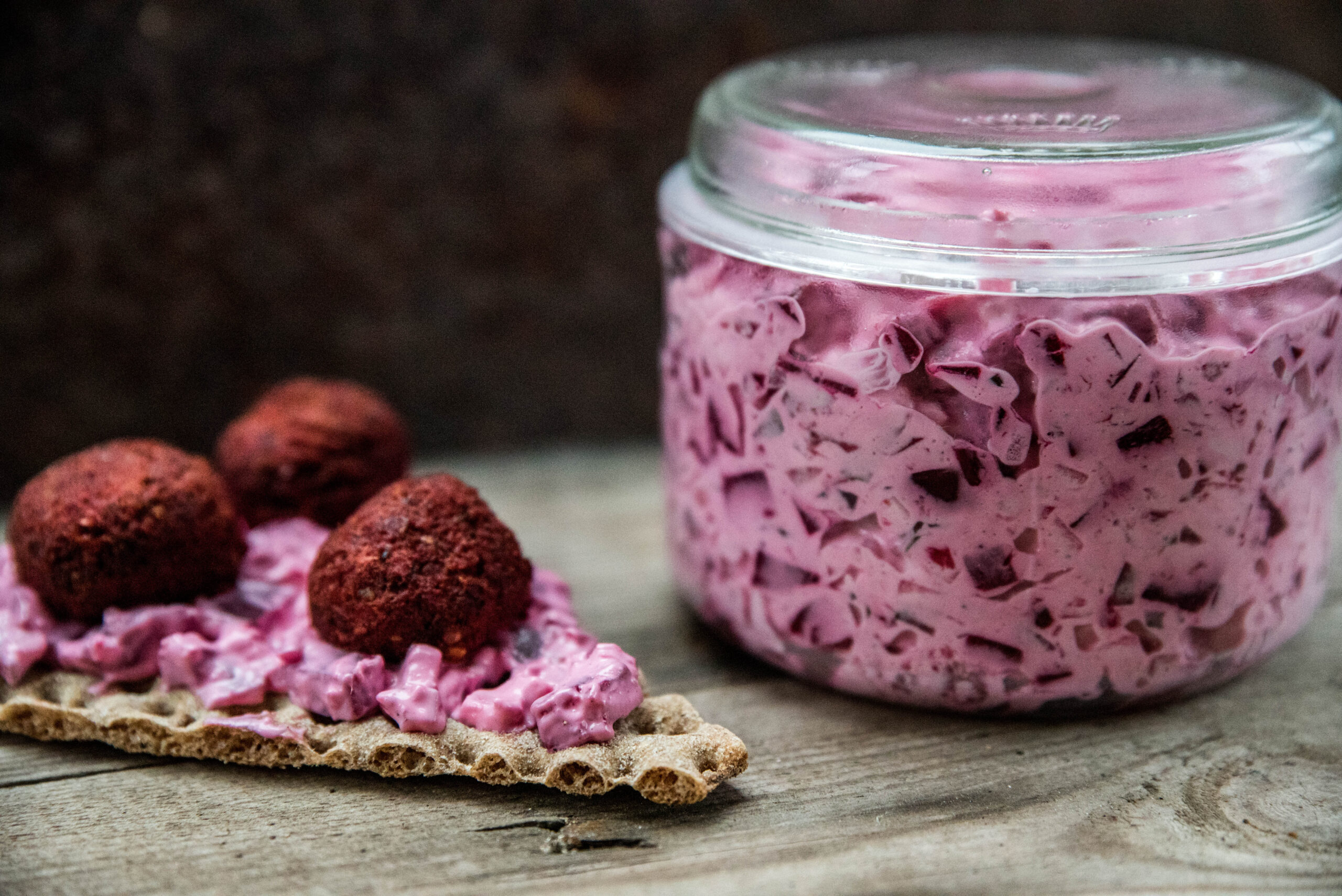 Vår egna rödbetssallad