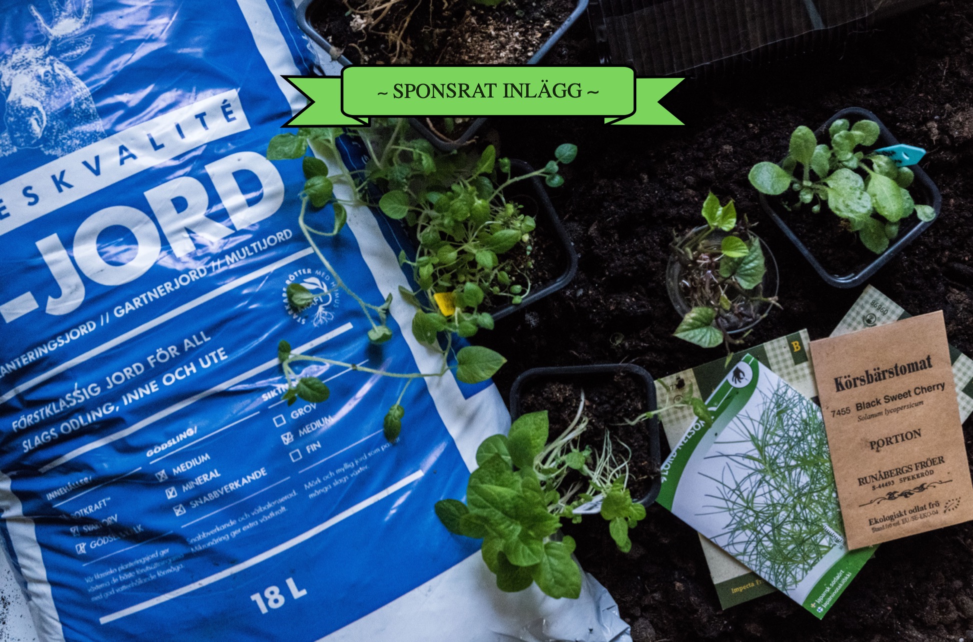 Planteringsjord – till sådder och omplanteringar