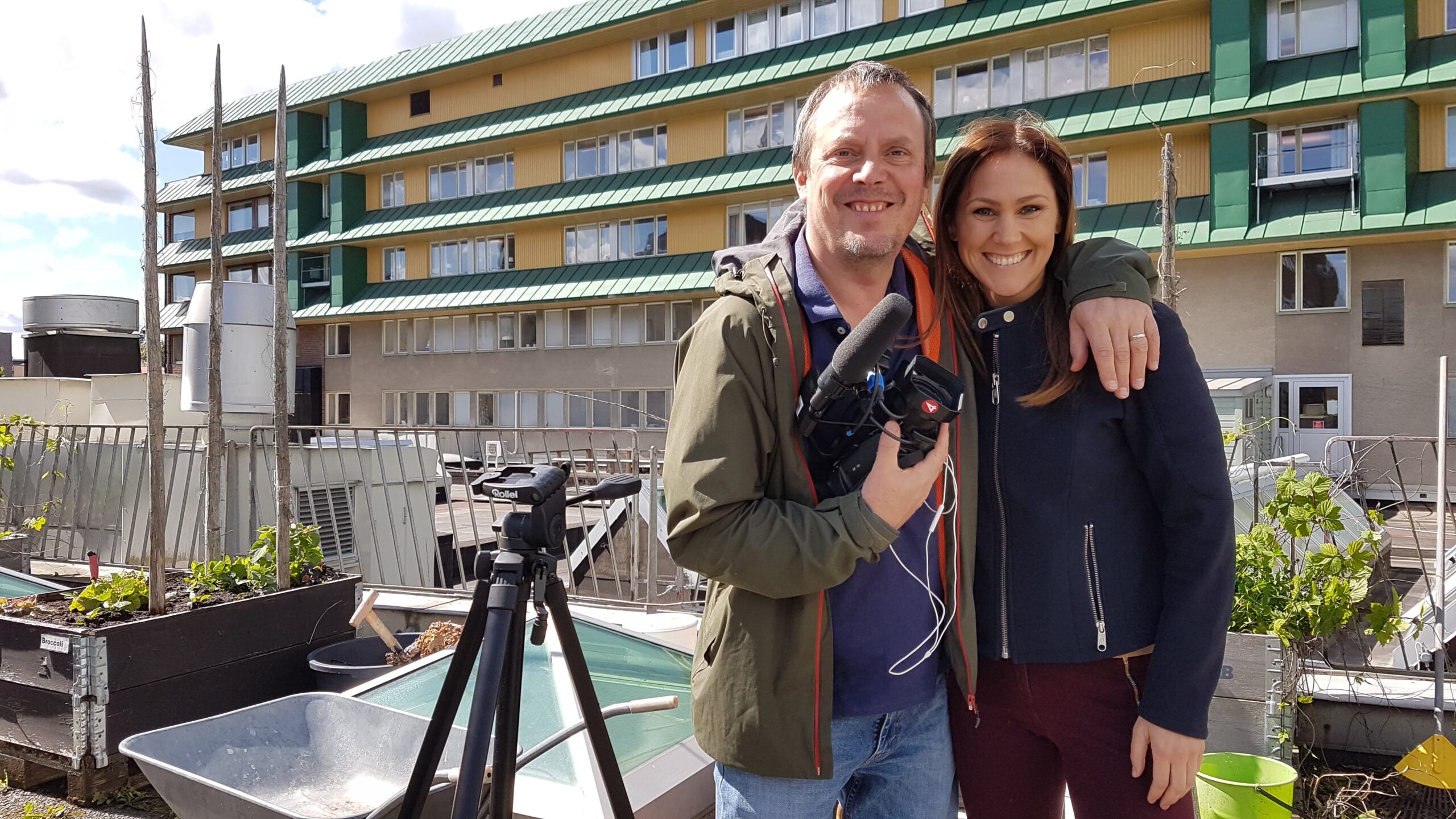 TV4 besöker våra stadsodlingar