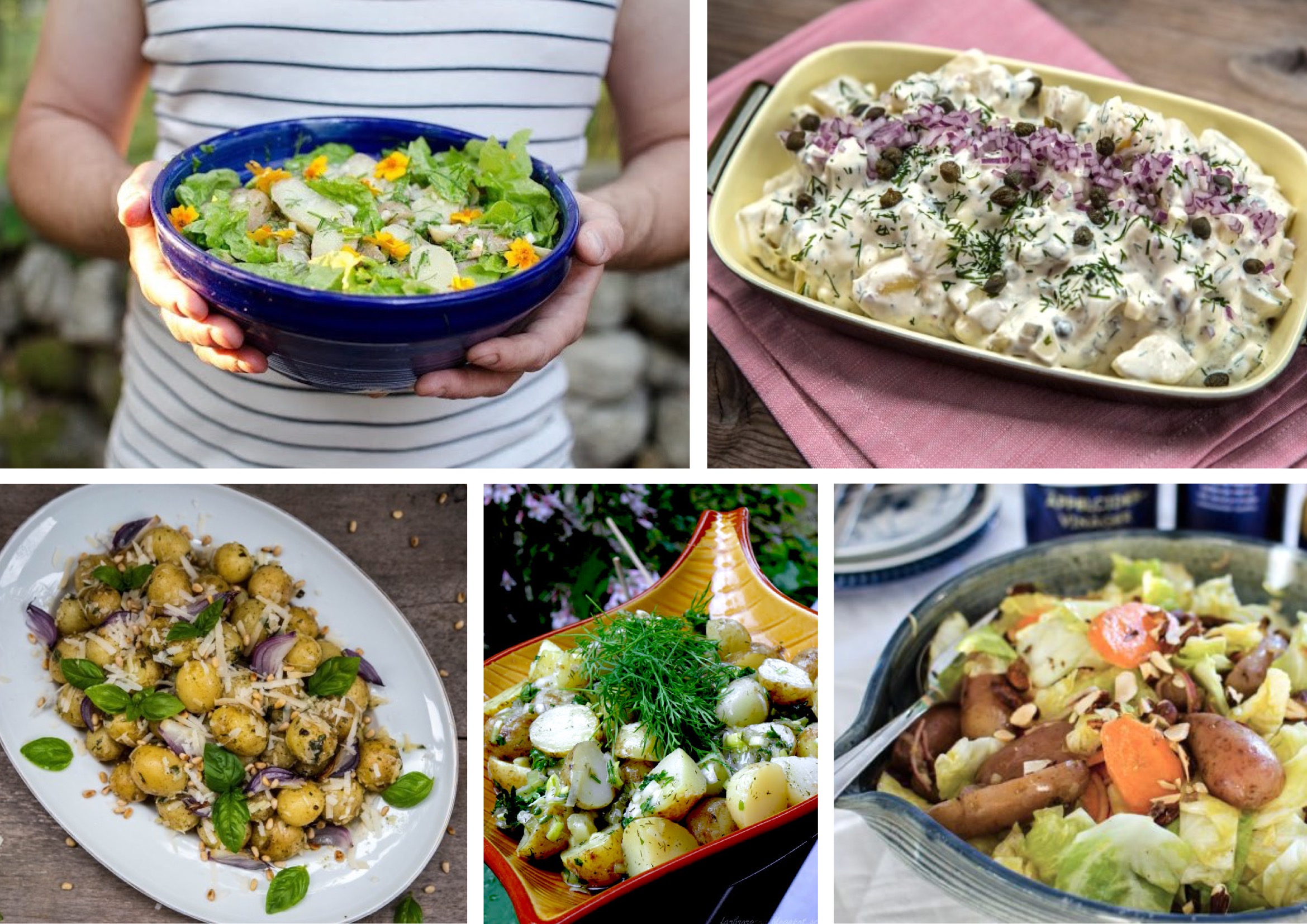 Potatissallad – på 5 olika vis