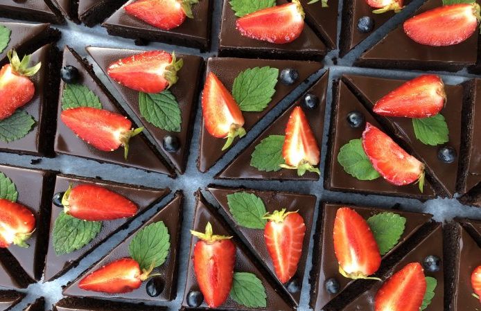 Lyxiga brownies