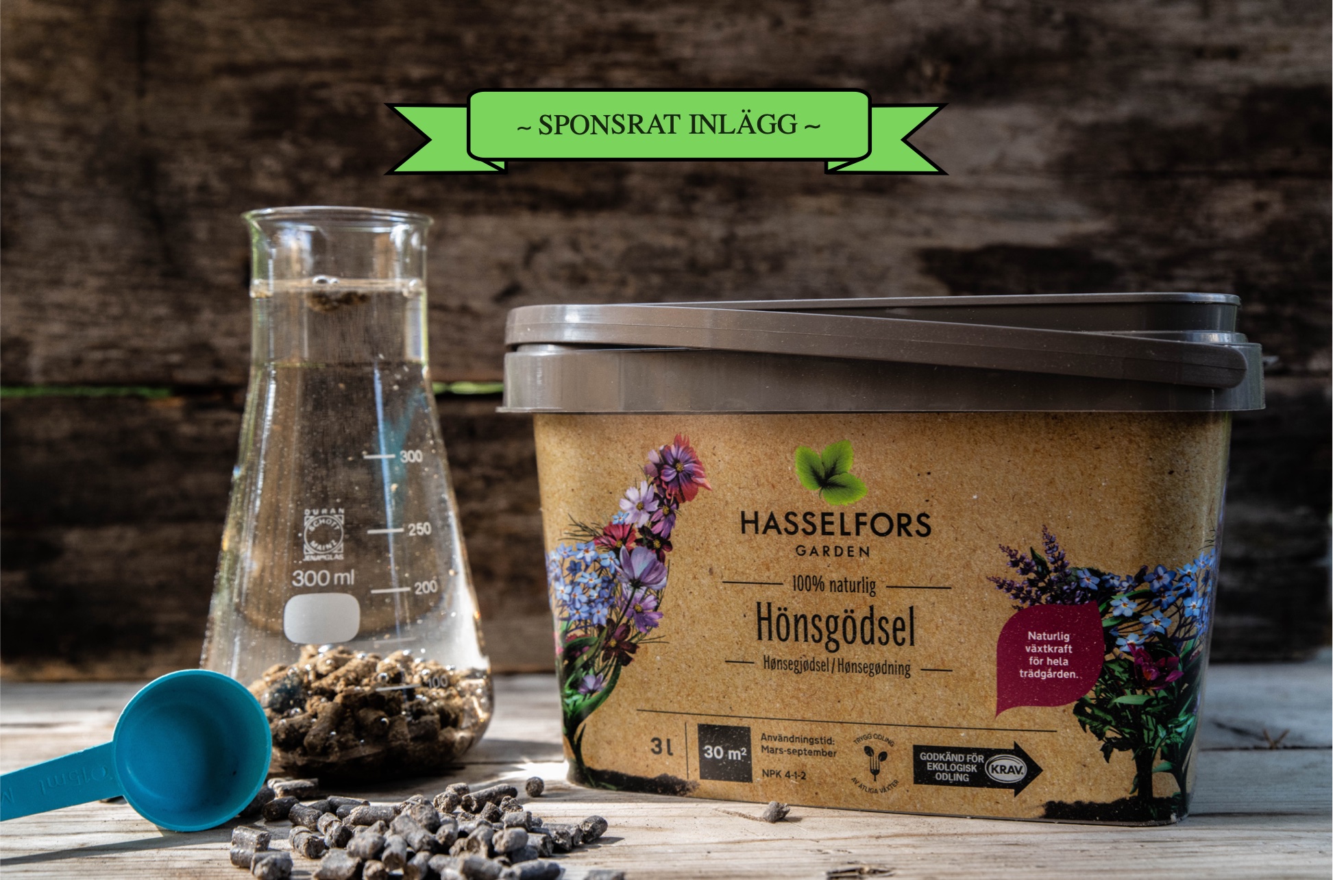 Göra eget hönsgödselvatten