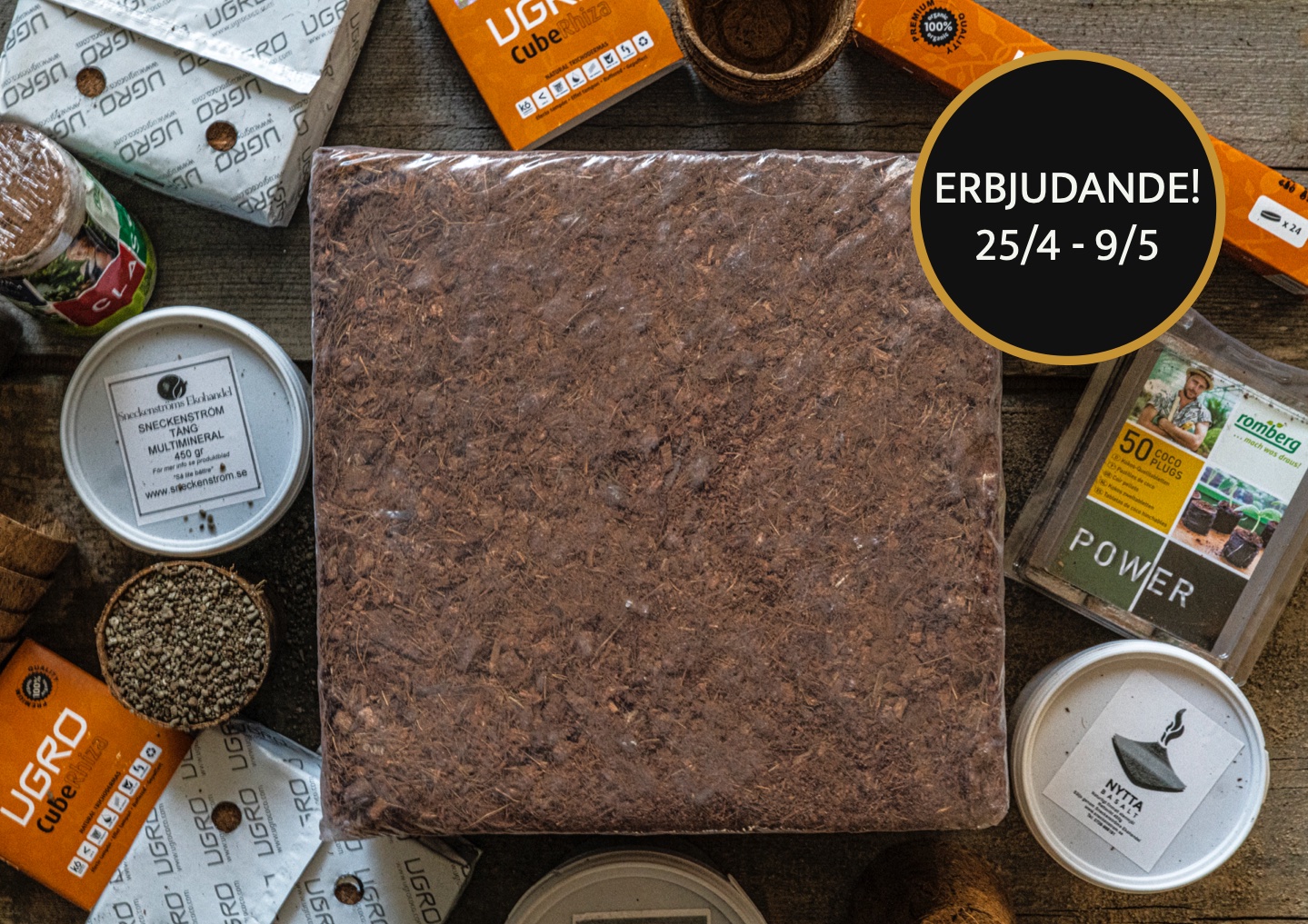 Att odla i kokosfiber – erbjudande!