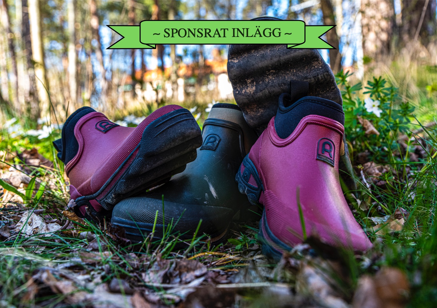 Vi testar nya trädgårdsskor