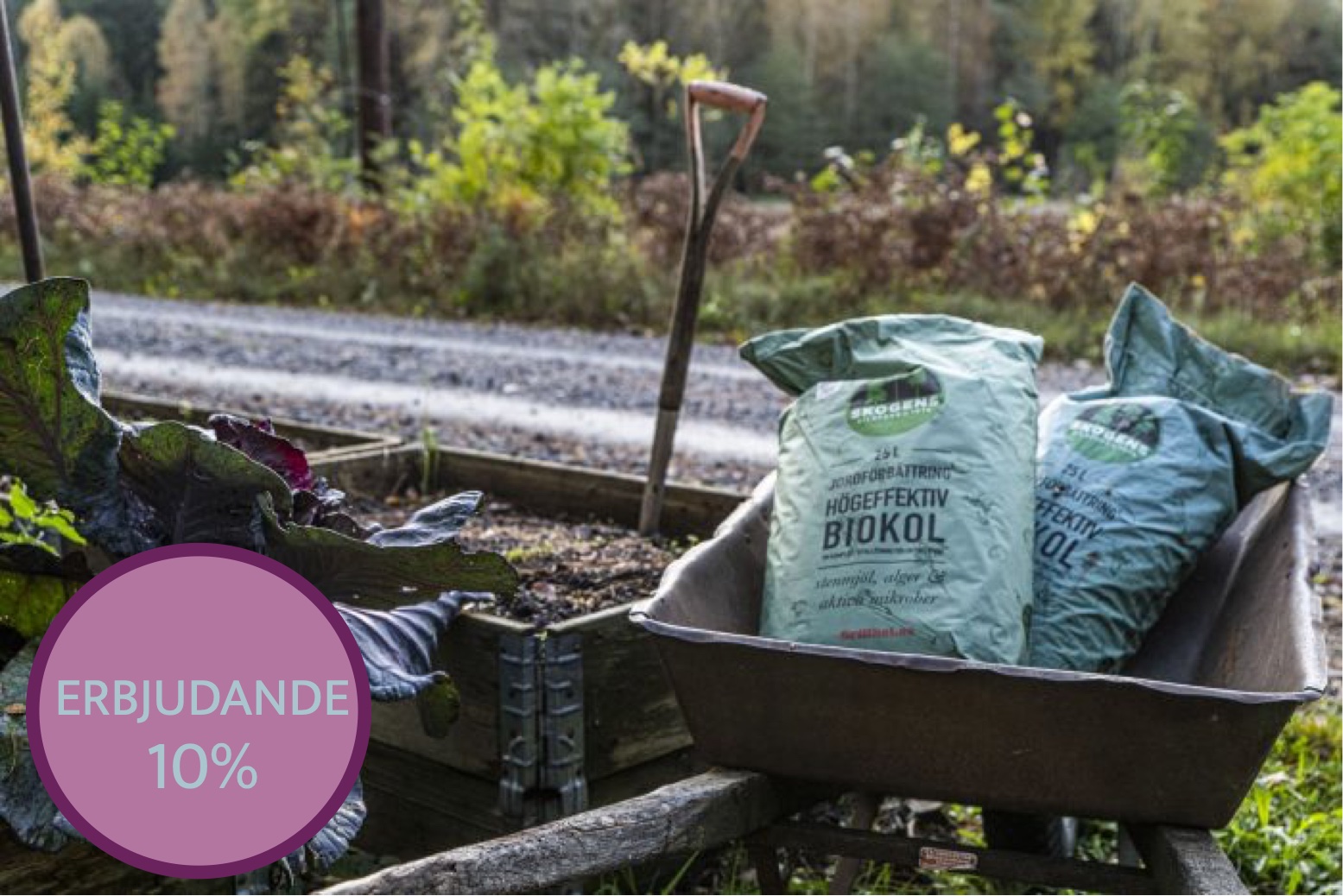 Förbered jorden med biokol – erbjudande
