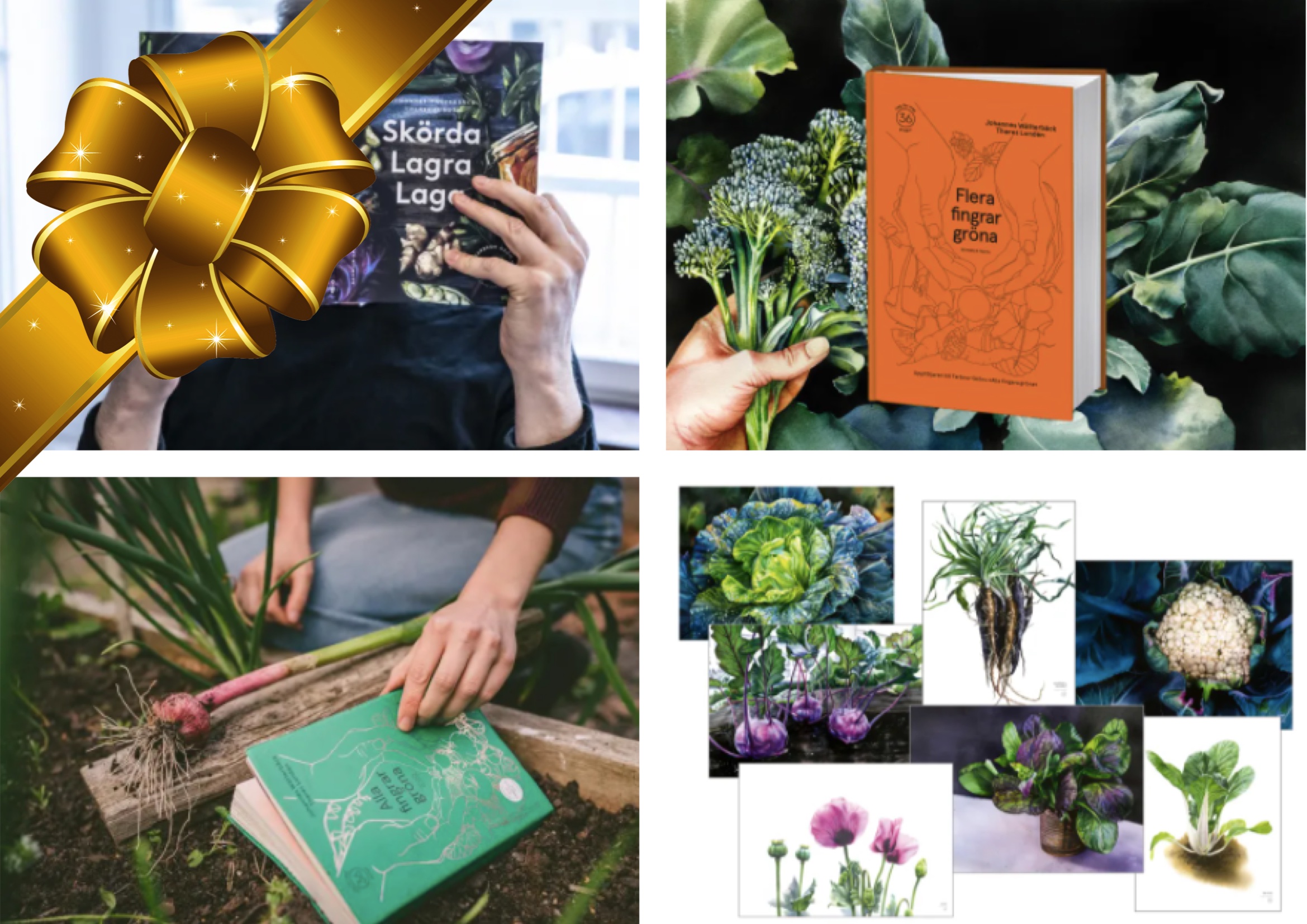 Julklappstips – signerad odlingsbok och överraskningsfrön