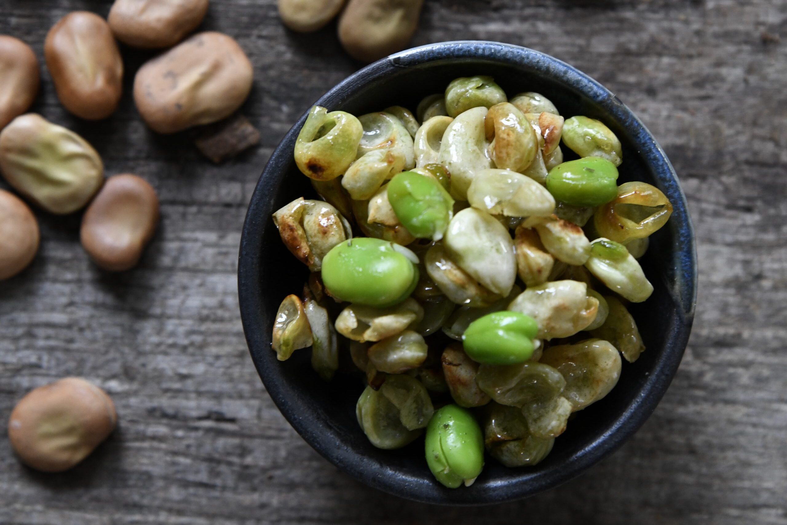 Skräpmat – läckert snacks av bondbönsskal
