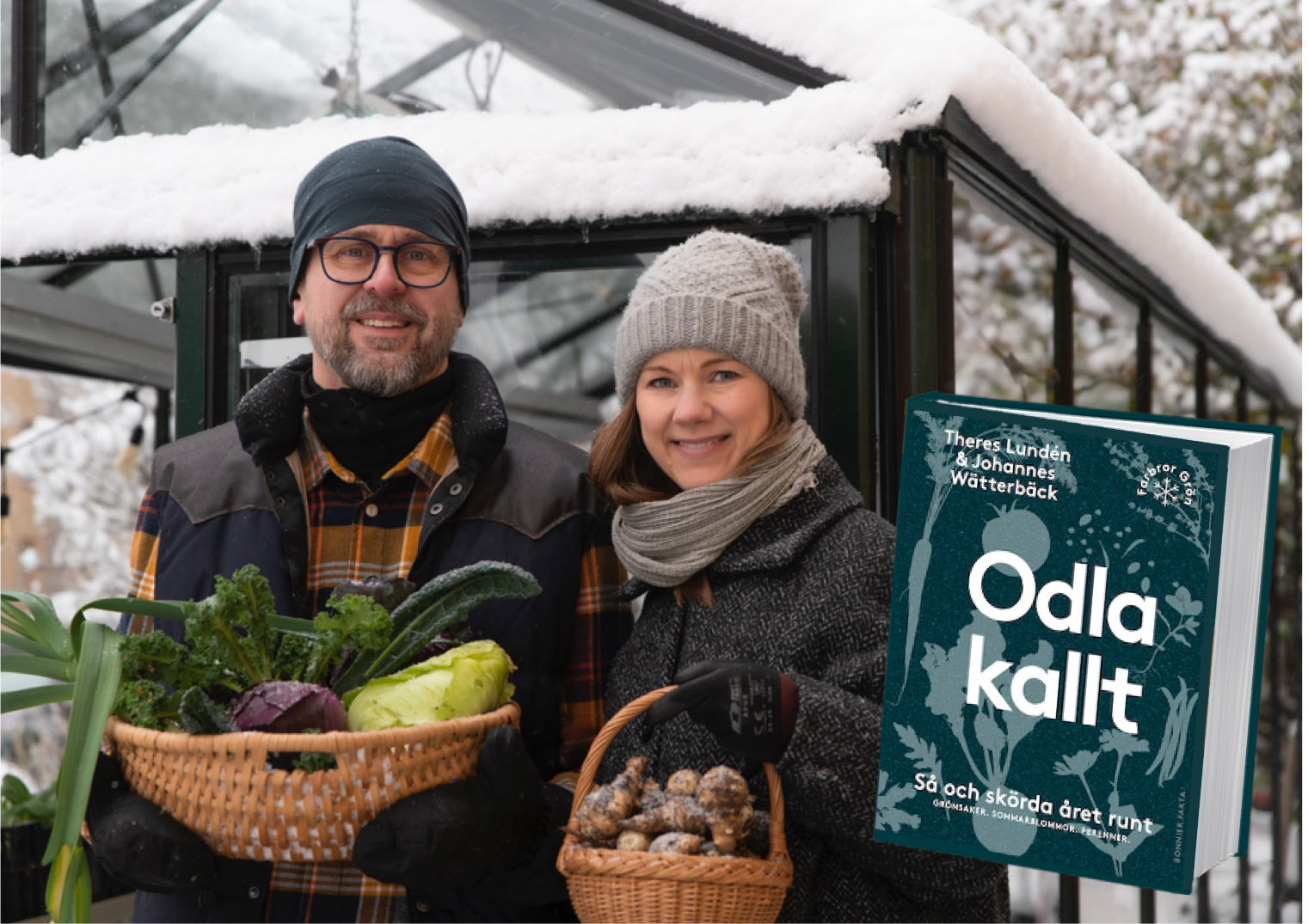 Odla kallt – Så och skörda grönsaker, perenner och blommor året om.
