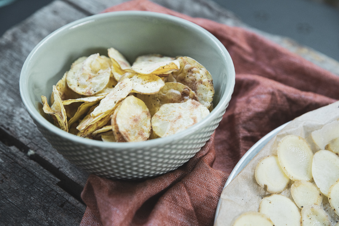 Egna potatischips i micron