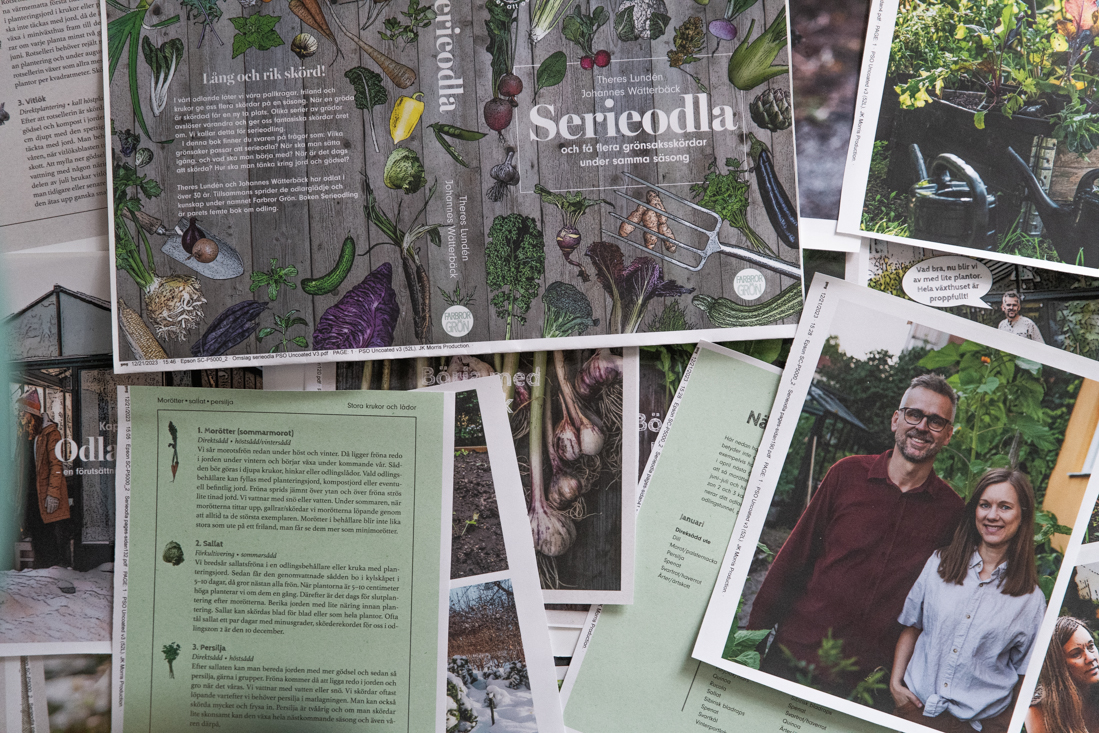 Vi gör boken Serieodla själva