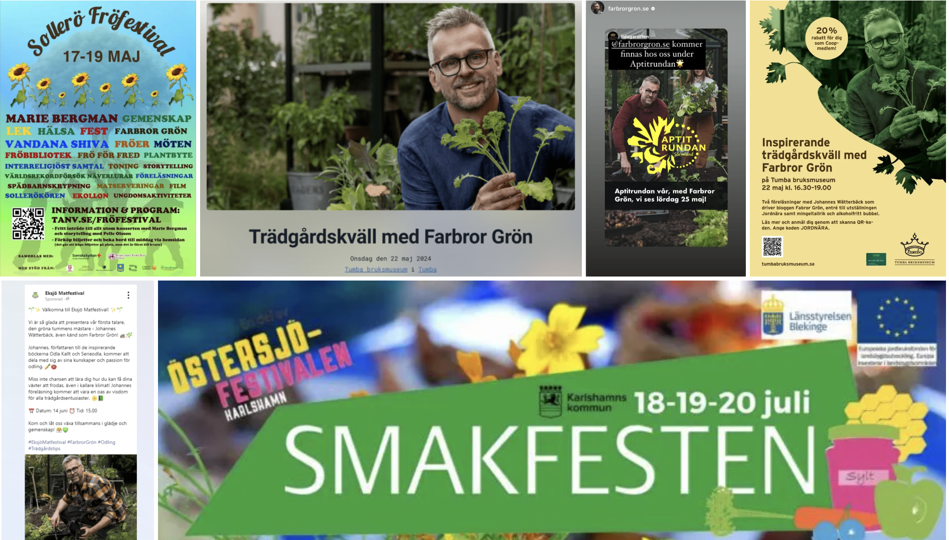 Föreläsningar och besök vår och sommar 2024!