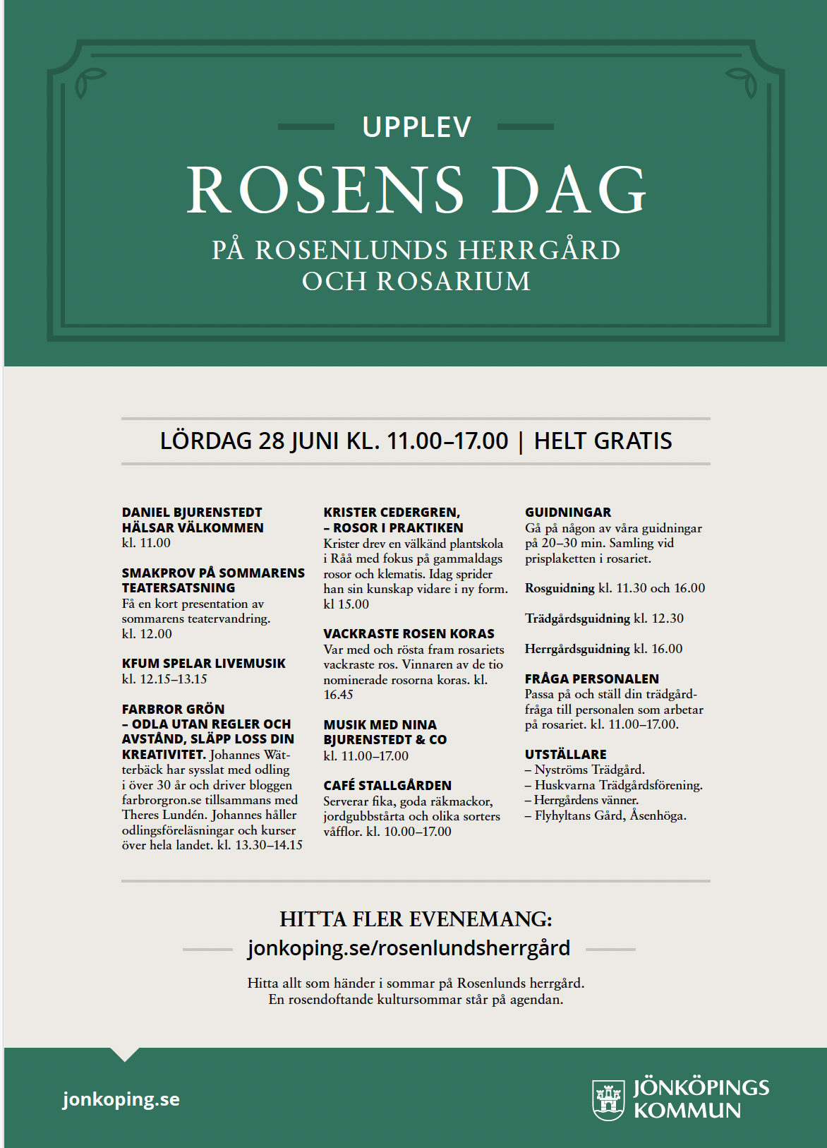 Försommarens sista föreläsning – Jönköping