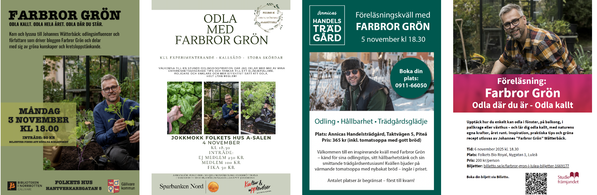 Farbror Grön – Norrbottenturné