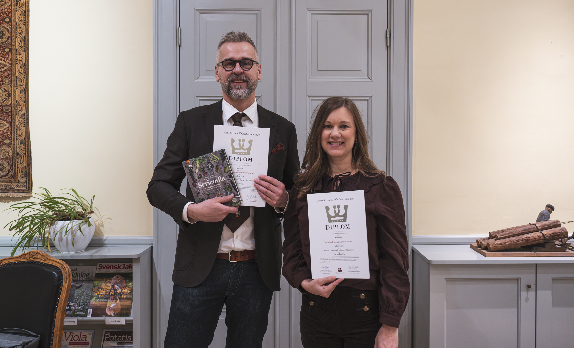 Serieodla utsedd till Årets Köksträdgårdsbok