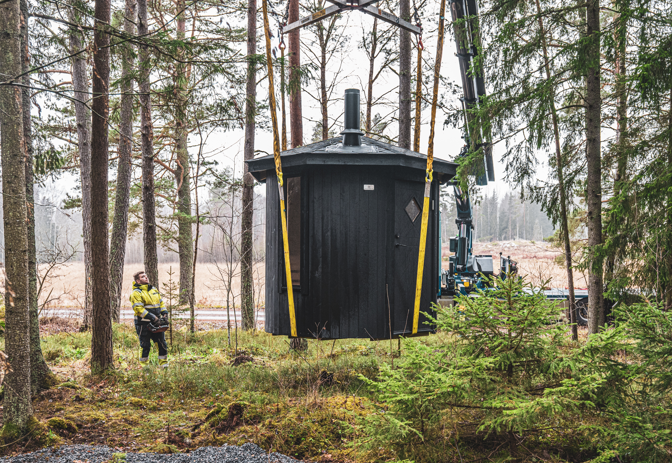 Vi har skaffat bastu