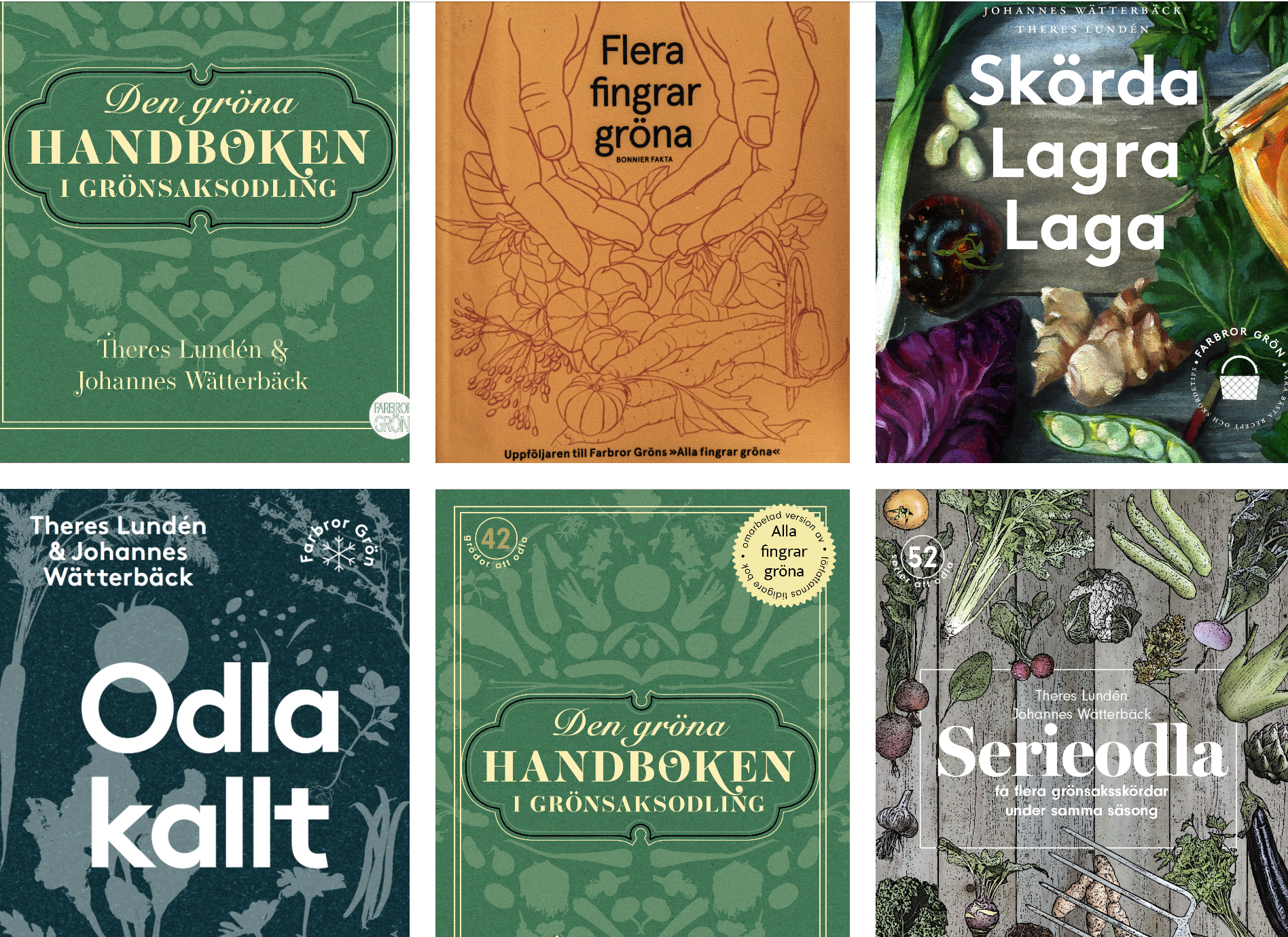 Farbror Gröns böcker i julklapp, till dig själv eller till en vän