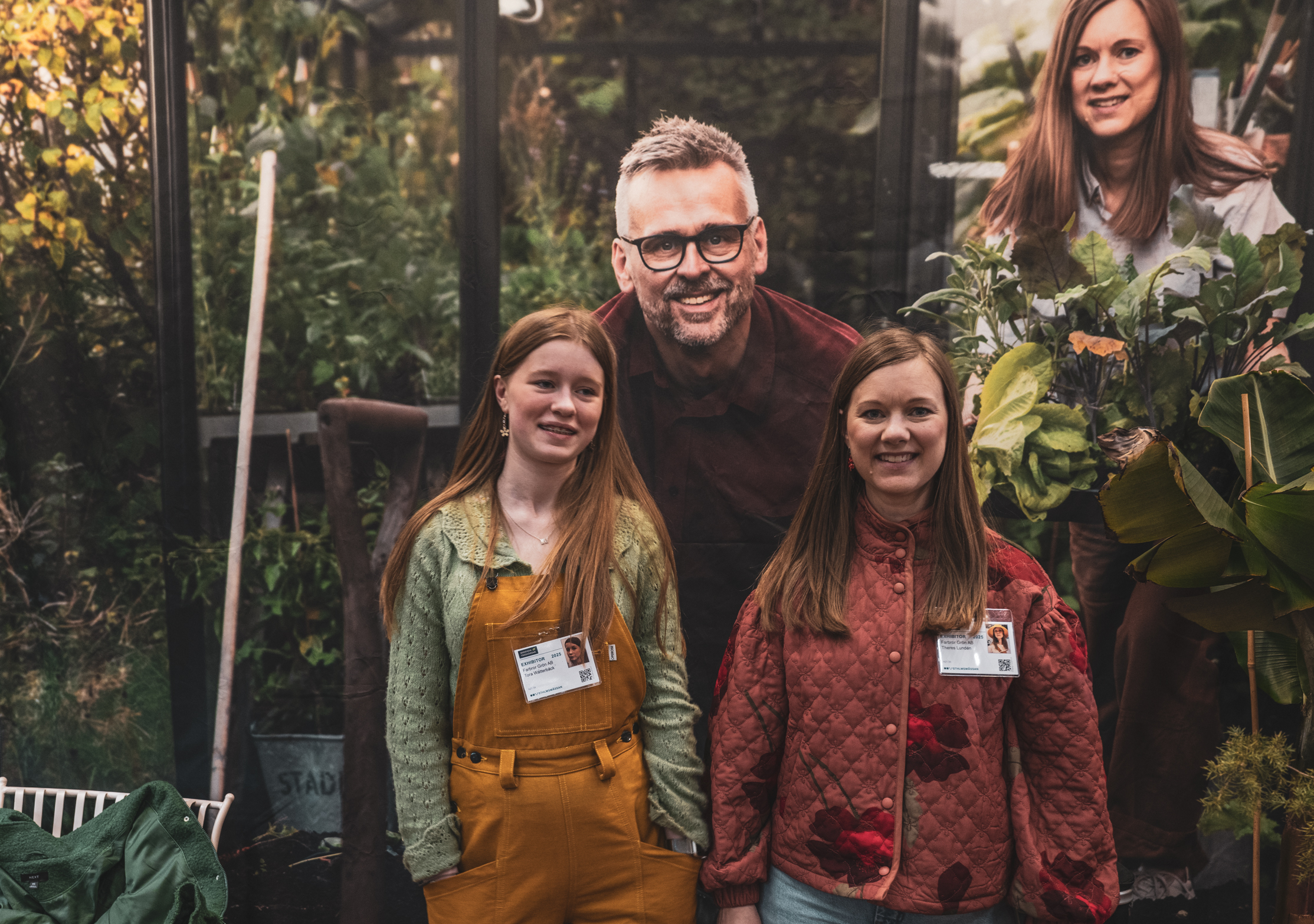 Farbror Grön på Trädgårdsmässan i Älvsjö